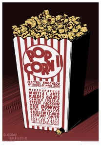Popcorn II: Electric Boogaloo poster by Moonshake Design