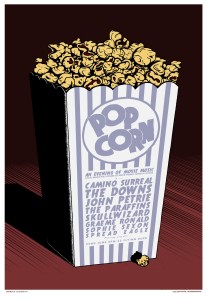 Popcorn poster by Moonshake Design