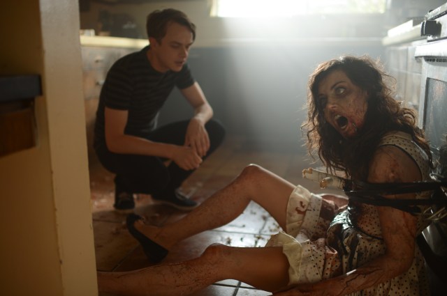 Dane de Haan and Aubrey Plaza in Life After Beth (dir Jeff Baena, 2014)