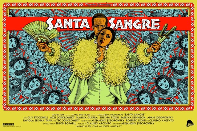 Santa Sangre poster by Florian Bertmer